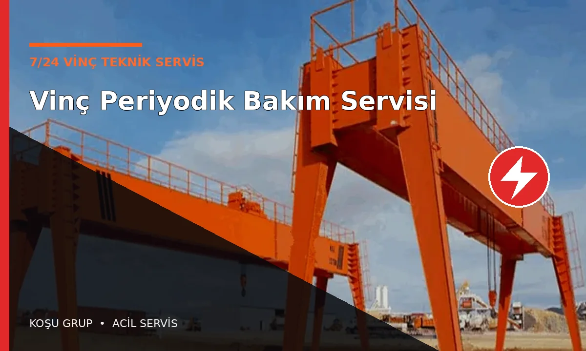 Vinç Periyodik Bakım Servisi