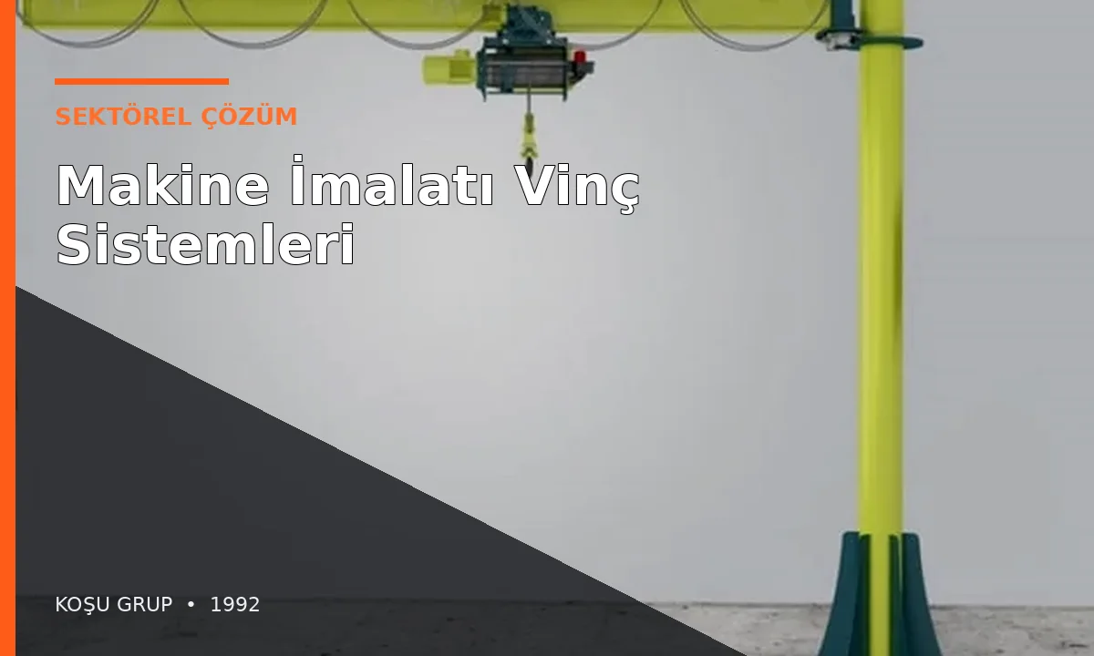 Makine İmalatı