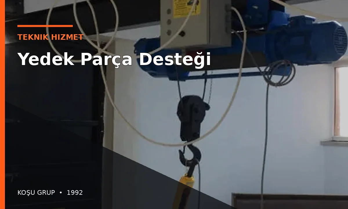 Vinç ve Caraskal Yedek Parça Desteği